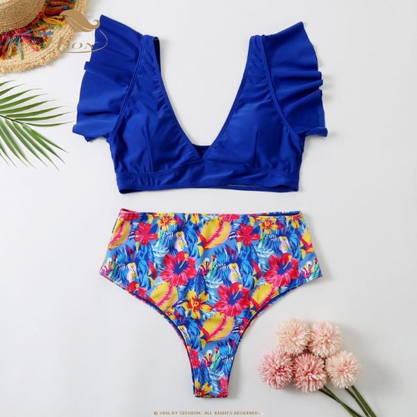 summer retro print two piece bikini women set ruffles high waist swimsuit sp0999 beachwear swimwear female one-piece suits
summer retro print two piece bikini women set ruffles high waist swimsuit sp0999 beachwear swimwear female one-piece suits
