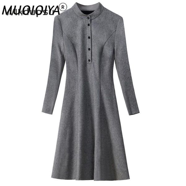 casual dresses vintage dress women french retro korean long sleeve cotton spring autumn solid color lady a-line clothes plus size, Black;gray
casual dresses vintage dress women french retro korean long sleeve cotton spring autumn solid color lady a-line clothes plus size, Black;gray