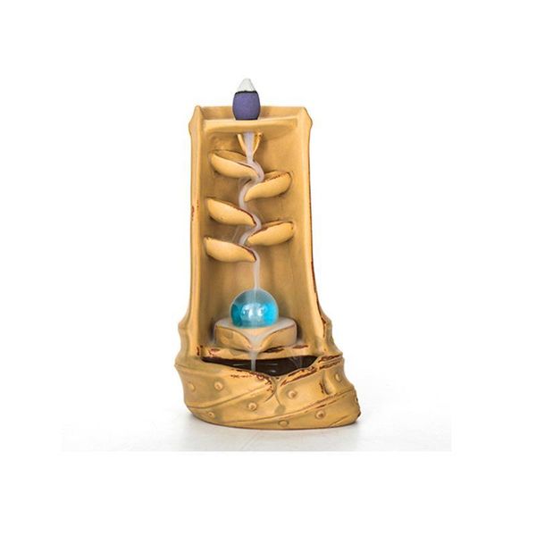 fragrance lamps traditional ceramic backflow incense burner with crystal ball smoke waterfall holder home office decor +10pcs cones
fragrance lamps traditional ceramic backflow incense burner with crystal ball smoke waterfall holder home office decor +10pcs cones