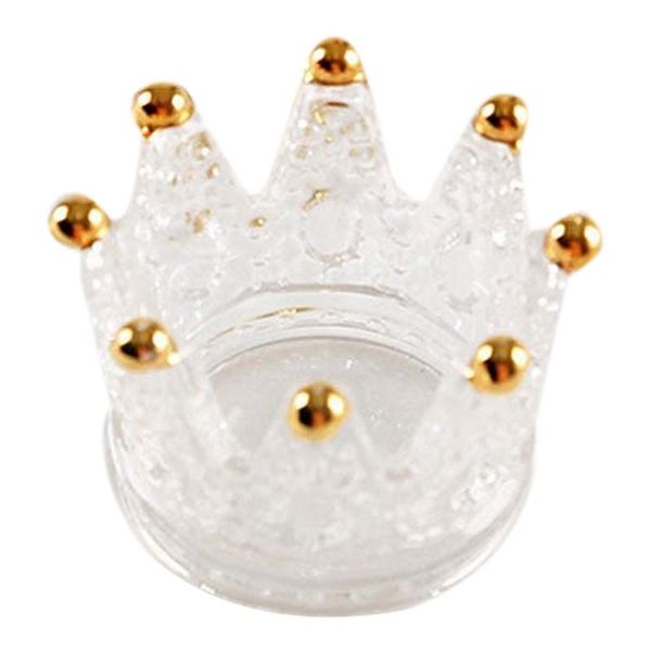 candle holders votive set of 6 crown glass tealight holder for wedding, party and home decor (gold)
candle holders votive set of 6 crown glass tealight holder for wedding, party and home decor (gold)