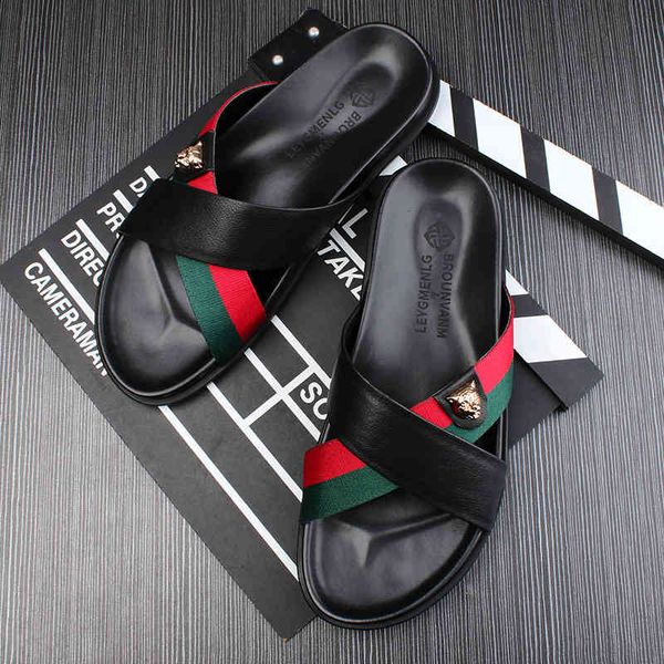 slippers outdoor slippers men's summer outdoor antiskid leather soft sole beach sandals g0z9, Black
slippers outdoor slippers men's summer outdoor antiskid leather soft sole beach sandals g0z9, Black