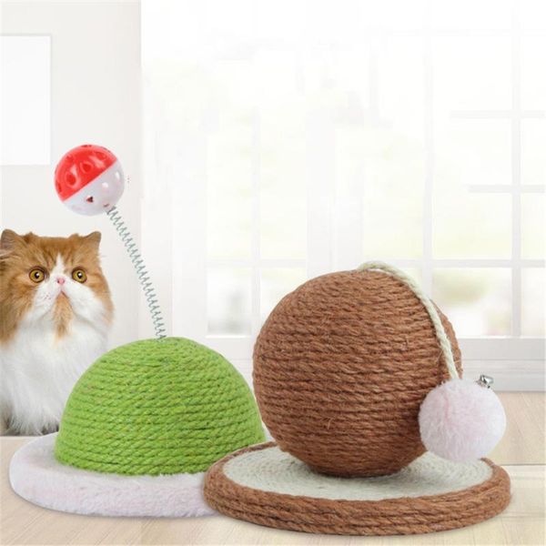 cat toys interactive catch sisal ball kitten scratching board pad puppy game decoration grinding nails care funny rope toy
cat toys interactive catch sisal ball kitten scratching board pad puppy game decoration grinding nails care funny rope toy