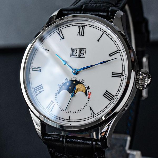 wristwatches automatic luxury moonphase sea-gull st2528 movement ceramic dial sapphire 2021 mens watch 316l stainless steel case wristwatche, Slivery;brown
wristwatches automatic luxury moonphase sea-gull st2528 movement ceramic dial sapphire 2021 mens watch 316l stainless steel case wristwatche, Slivery;brown
