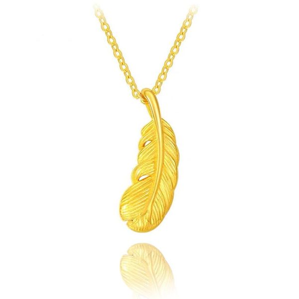 chains women's gold-plated feather pendant sand gold necklace leaves really imitation 24k jewelry wing, Silver
chains women's gold-plated feather pendant sand gold necklace leaves really imitation 24k jewelry wing, Silver
