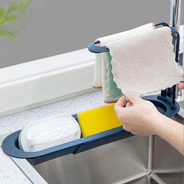 kitchen storage & organization sink drain rack adjustable basket with towel bar soap sponge holder home accessories
kitchen storage & organization sink drain rack adjustable basket with towel bar soap sponge holder home accessories