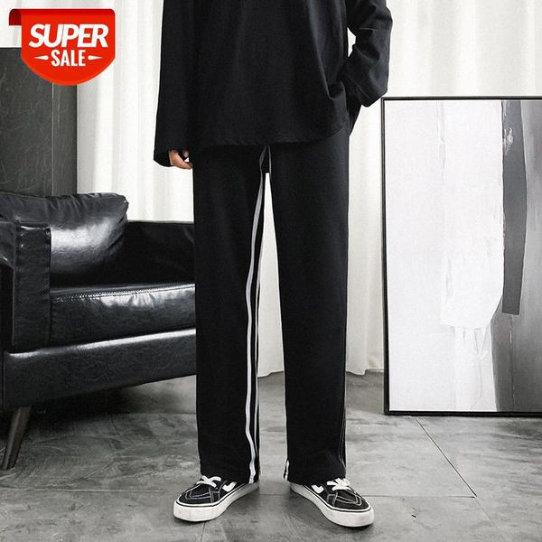 yemi fashion | men's nine-point straight wide leg pants striped harajuku style casual decorative #to0b, Black
yemi fashion | men's nine-point straight wide leg pants striped harajuku style casual decorative #to0b, Black