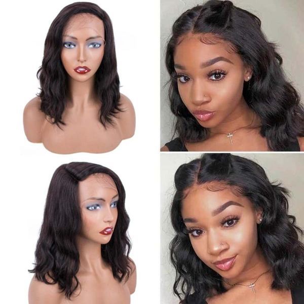 lace wigs short bob deep part wig body wave human hair for black women malaysia side remy preplucked with baby, Black;brown
lace wigs short bob deep part wig body wave human hair for black women malaysia side remy preplucked with baby, Black;brown