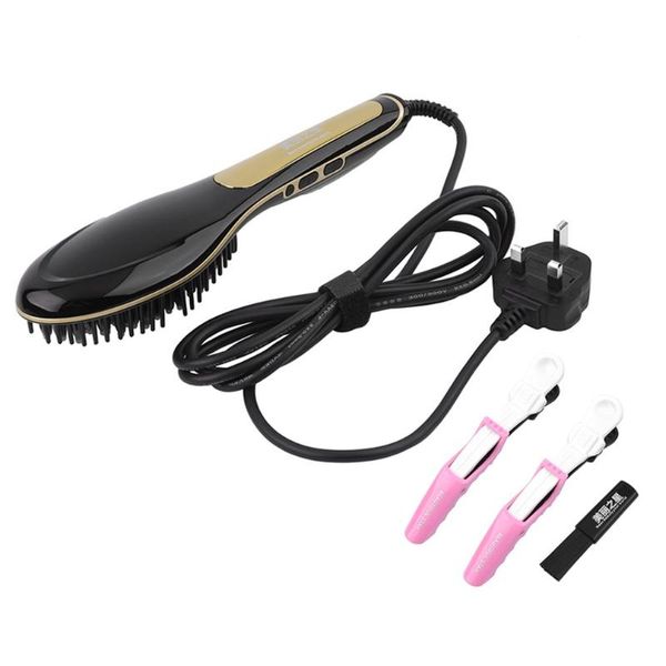 hair brushes brush fast straightener comb electric irons auto straight - uk plug, Silver
hair brushes brush fast straightener comb electric irons auto straight - uk plug, Silver