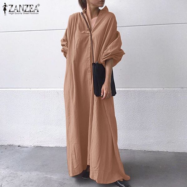 casual dresses stylish autumn maxi women long sleeve buttons shirt vintage solid cotton linen sundress robe vestido 5xl xl7y, Black;gray
casual dresses stylish autumn maxi women long sleeve buttons shirt vintage solid cotton linen sundress robe vestido 5xl xl7y, Black;gray