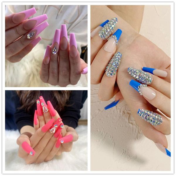 false nails fake blue french full diamond press on nail art patch wear manicure finished detachable waterproof glitter fingernails, Red;gold
false nails fake blue french full diamond press on nail art patch wear manicure finished detachable waterproof glitter fingernails, Red;gold
