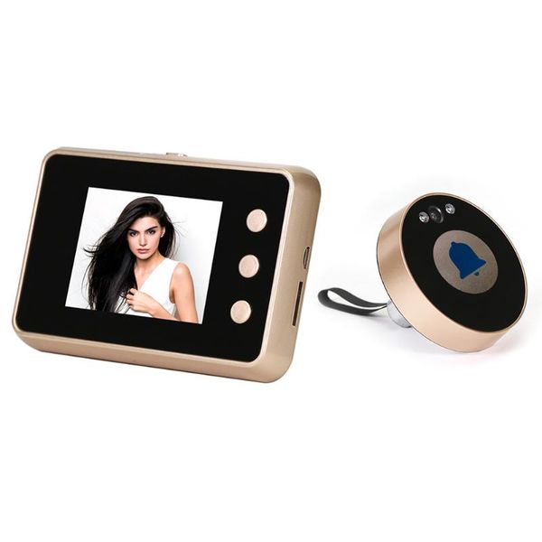 2.8 inch lcd video peephole doorbell camera electronic ring night view digital door viewer home security for 35-100mm thickness doorbells
2.8 inch lcd video peephole doorbell camera electronic ring night view digital door viewer home security for 35-100mm thickness doorbells
