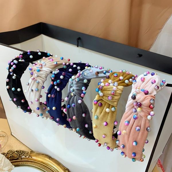 other bead hair hoop south korea simple wild card color gold velvet knotted headband sweet fabric head jewelry, Golden;white
other bead hair hoop south korea simple wild card color gold velvet knotted headband sweet fabric head jewelry, Golden;white