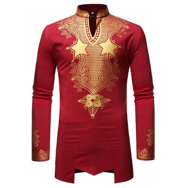 ethnic clothing cross border african style men's shirt stand collar bronzing five pointed star pattern tu irregular zt-fz47, Red
ethnic clothing cross border african style men's shirt stand collar bronzing five pointed star pattern tu irregular zt-fz47, Red