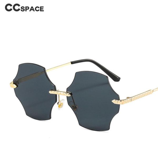 ins retro street fashion trend rimless sunglasses men's and women's shade uv400 cool black, White;black
ins retro street fashion trend rimless sunglasses men's and women's shade uv400 cool black, White;black