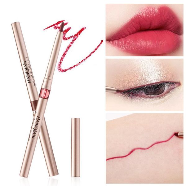 lip pencils 1pcs automatic rotating liner pencil waterproof long lasting smooth natural pen makeup cosmetics tools tslm1
lip pencils 1pcs automatic rotating liner pencil waterproof long lasting smooth natural pen makeup cosmetics tools tslm1