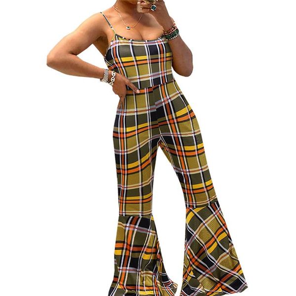 fashion women sleeveless bodycon romper spaghetti strap backless long wide leg bell pants one piece jumpsuits playsuit women's & romper, Black;white
fashion women sleeveless bodycon romper spaghetti strap backless long wide leg bell pants one piece jumpsuits playsuit women's & romper, Black;white
