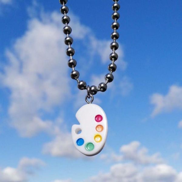 chokers ins style creative korean color drawing board brush female necklace cute girl student, Golden;silver
chokers ins style creative korean color drawing board brush female necklace cute girl student, Golden;silver