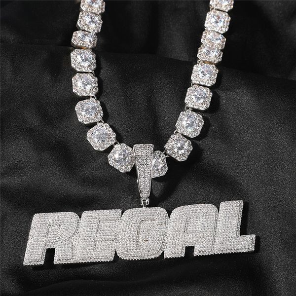 new fashion design custome name letter necklace gold plated bling cz letters custom name pendant necklace with 3mm 24inch rope chain for men, Silver
new fashion design custome name letter necklace gold plated bling cz letters custom name pendant necklace with 3mm 24inch rope chain for men, Silver