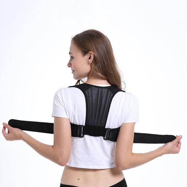back support posture corrector brace fully adjustable straightener for mid upper spine neck shoulder clavicle pain relief, Black;blue
back support posture corrector brace fully adjustable straightener for mid upper spine neck shoulder clavicle pain relief, Black;blue
