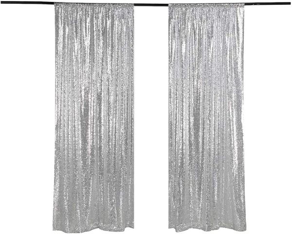 party decoration sequin backdrop curtain panel 2x8ft-silver pography for party/home 2pcs pocket
party decoration sequin backdrop curtain panel 2x8ft-silver pography for party/home 2pcs pocket