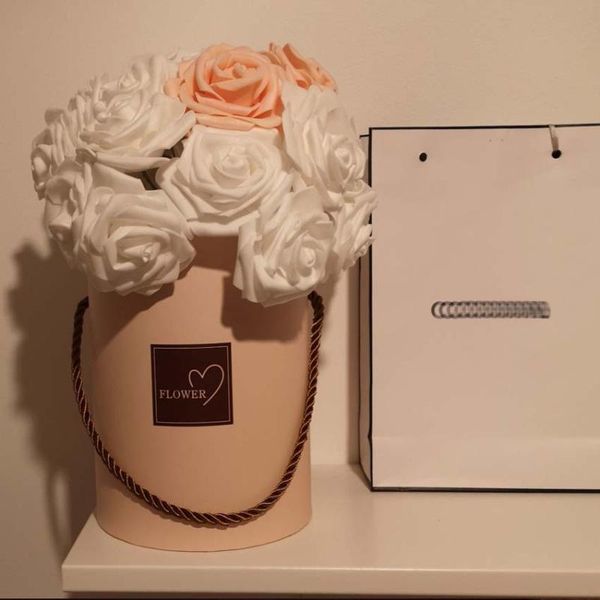 rose flowers pink white artificial bouquet 25 head fake for home wedding decoration indoor decorative & wreaths
rose flowers pink white artificial bouquet 25 head fake for home wedding decoration indoor decorative & wreaths