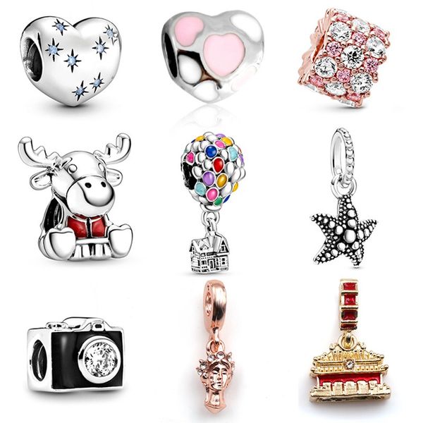 fits pandora bracelets 20pcs air balloon the forbidden city pendant charms beads silver charms bead for women diy european necklace jewelry, Black
fits pandora bracelets 20pcs air balloon the forbidden city pendant charms beads silver charms bead for women diy european necklace jewelry, Black