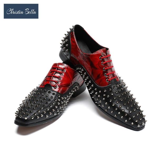 dress shoes christia bella two color handmade men party and prom fashion rivet plus size smoking slippers flats loafers, Black
dress shoes christia bella two color handmade men party and prom fashion rivet plus size smoking slippers flats loafers, Black