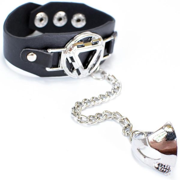 bangle halloween men's personality punk retro tree of life bracelet leather alloy jewelry woven ring chain, Black
bangle halloween men's personality punk retro tree of life bracelet leather alloy jewelry woven ring chain, Black