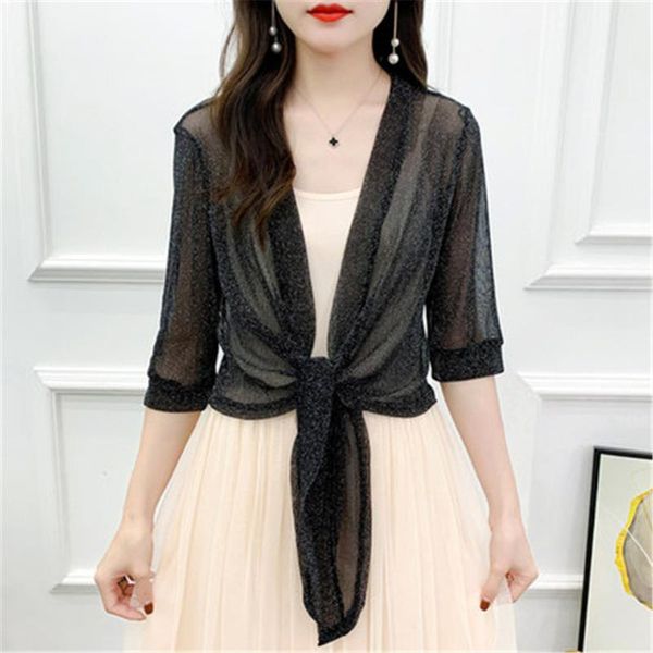 women's knits & tees 2021 spring summer women crop lace cardigan korean short long sleeve chiffon coat purple gray red white fashion wo
women's knits & tees 2021 spring summer women crop lace cardigan korean short long sleeve chiffon coat purple gray red white fashion wo