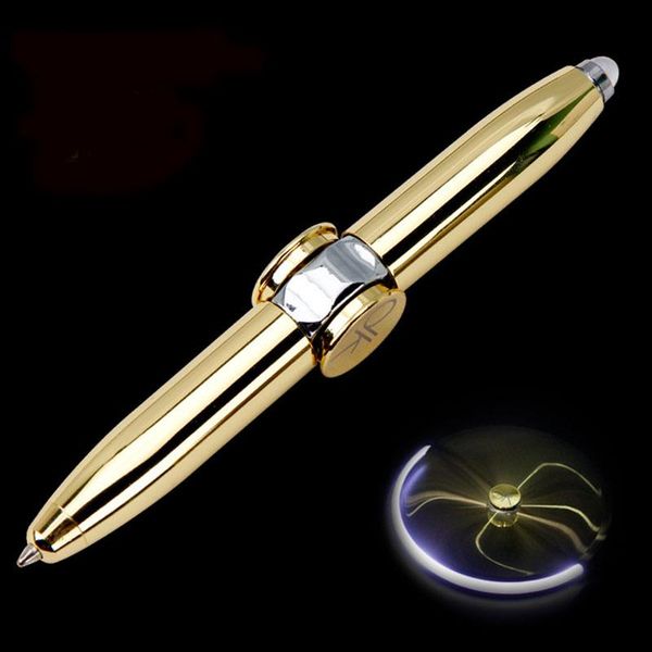 ballpoint pens 1pcs creative multi-function led rotate decompression gyroscope metal pen fashion office school supplies writing, Blue;orange
ballpoint pens 1pcs creative multi-function led rotate decompression gyroscope metal pen fashion office school supplies writing, Blue;orange