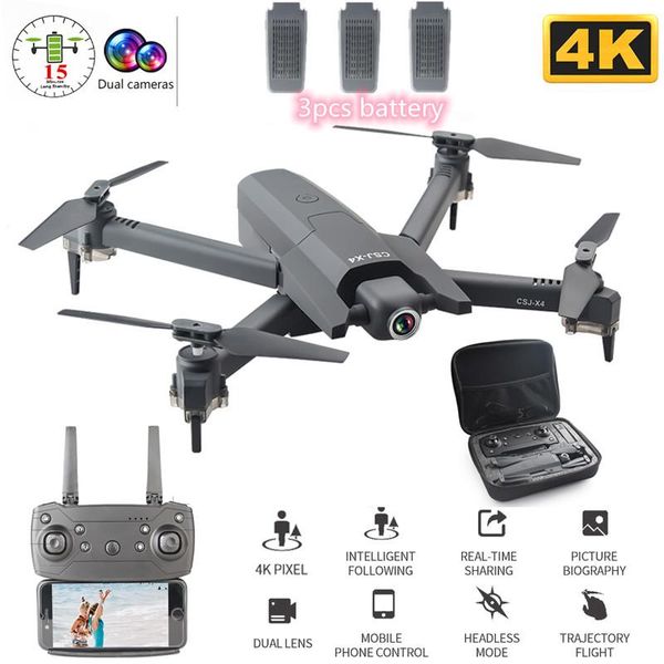 wifi fpv profession rc quadcopter 4k hd dual camera foldable drone optical flow smart follow with 2pcs battery drones
wifi fpv profession rc quadcopter 4k hd dual camera foldable drone optical flow smart follow with 2pcs battery drones