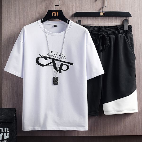 men's tracksuits casual tracksuit summer sportswear set t-shirts+shorts outfits fashion gyms clothing brand two pieces 2021 oewq, Gray
men's tracksuits casual tracksuit summer sportswear set t-shirts+shorts outfits fashion gyms clothing brand two pieces 2021 oewq, Gray