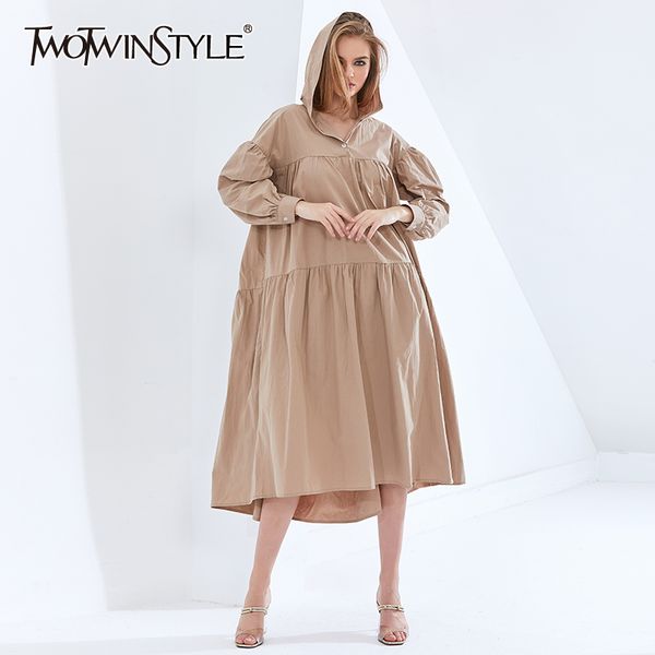 vintage dress for women hooded collar lantern long sleeve ruched loose oversized a line dresses female clothes 210423, Black;gray
vintage dress for women hooded collar lantern long sleeve ruched loose oversized a line dresses female clothes 210423, Black;gray