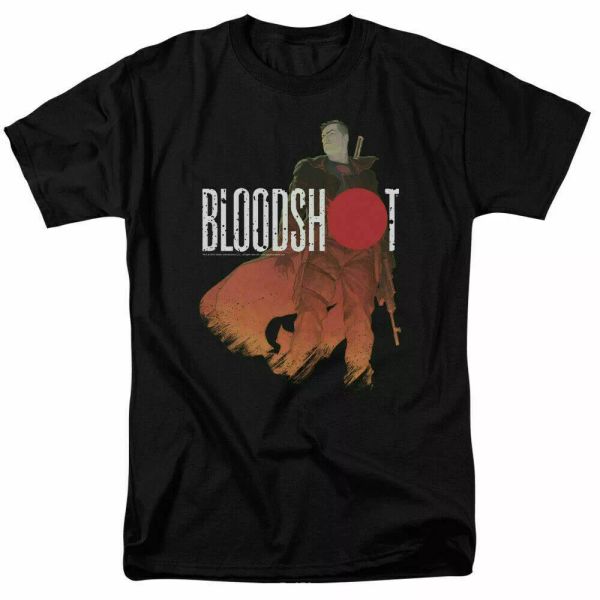 bloodstaking aim t shirt licensed comic book tee black, White;black 
bloodstaking aim t shirt licensed comic book tee black, White;black