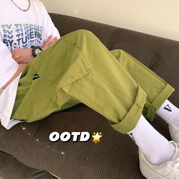 men's pants 2021 summer large pocket streetwear cargo loose casual men hip hop trousers pantalon homme mens joggers sweatpants, Black
men's pants 2021 summer large pocket streetwear cargo loose casual men hip hop trousers pantalon homme mens joggers sweatpants, Black