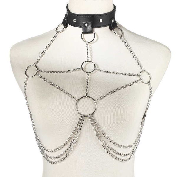faux leather body chain harness women goth metal fashion rave wear festival outit jewelry accessories p0811, Silver
faux leather body chain harness women goth metal fashion rave wear festival outit jewelry accessories p0811, Silver