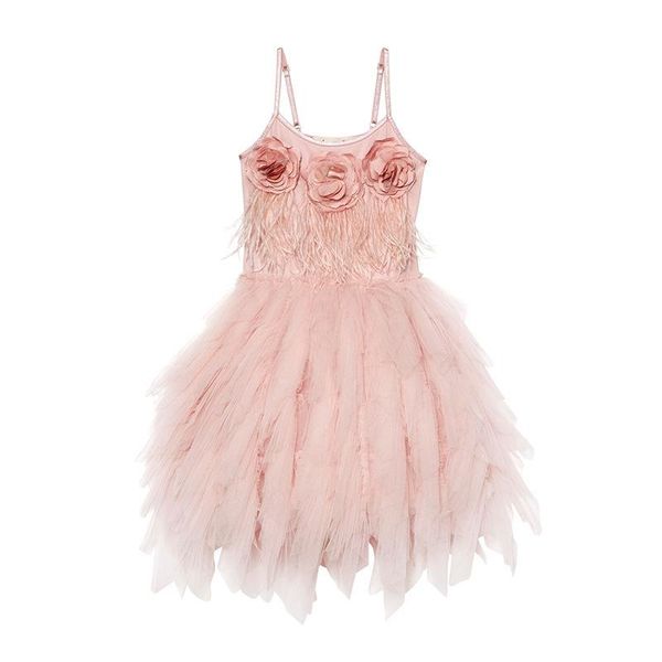 brand girls ostrich feather flower mesh dress princess girl kids birthday party dresses vestidos girl's, Red;yellow
brand girls ostrich feather flower mesh dress princess girl kids birthday party dresses vestidos girl's, Red;yellow
