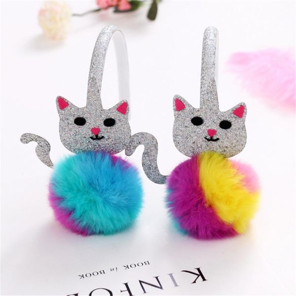 5pcs/lot girl cute gradient color flannelette plush cat hairbands cartoon princess party headdress hair accessories, Slivery;white
5pcs/lot girl cute gradient color flannelette plush cat hairbands cartoon princess party headdress hair accessories, Slivery;white