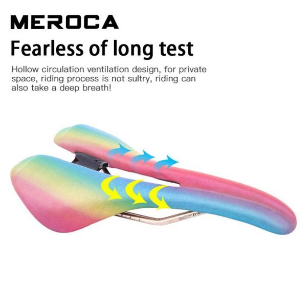 bike saddles mountain road seat cushion hollow comfortable breathable rainbow folding bright color saddle bicycle
bike saddles mountain road seat cushion hollow comfortable breathable rainbow folding bright color saddle bicycle