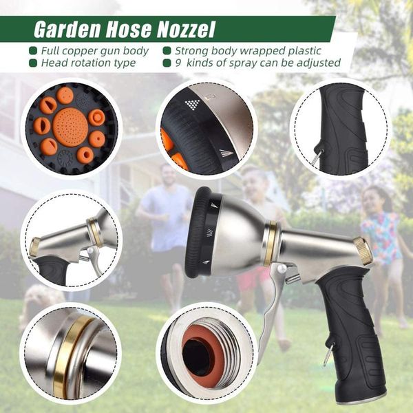 hose pipe fittings nozzle sprinkler car washer spray wash machine outdoor heavy duty watering water gun equipments
hose pipe fittings nozzle sprinkler car washer spray wash machine outdoor heavy duty watering water gun equipments