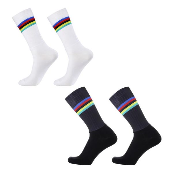 anti slip seamless silicone pro team aero socks breathable cycling outdoor running sport rainbow bike sports, Black
anti slip seamless silicone pro team aero socks breathable cycling outdoor running sport rainbow bike sports, Black