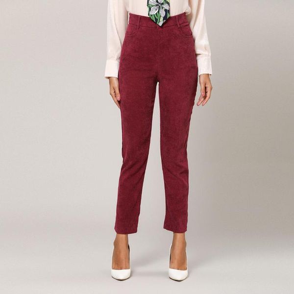 women's pants & capris autumn casual solid color high waist slim trousers pocket pencil, Black;white
women's pants & capris autumn casual solid color high waist slim trousers pocket pencil, Black;white