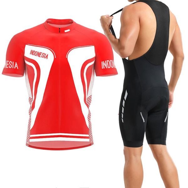 racing sets classic indonesia men's team pro cycling jersey set summer mtb road short sleeve outdoor wear bike clothing, Black;blue
racing sets classic indonesia men's team pro cycling jersey set summer mtb road short sleeve outdoor wear bike clothing, Black;blue