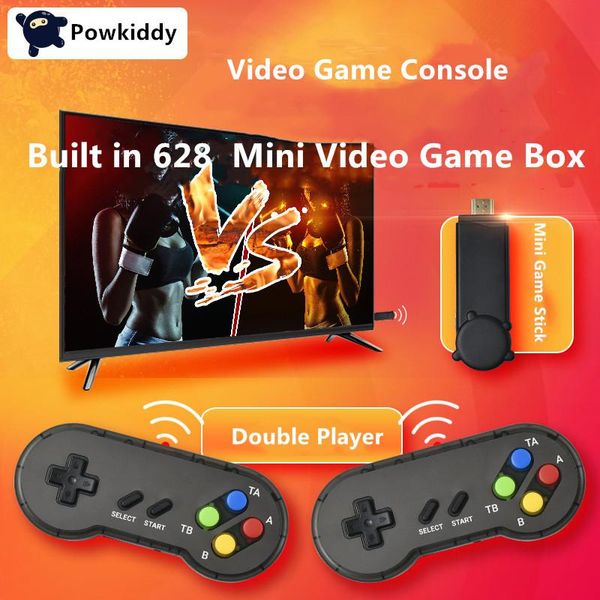 powkiddy classic retro game console wireless gamepads controller children video player built in 628 stick portable players
powkiddy classic retro game console wireless gamepads controller children video player built in 628 stick portable players
