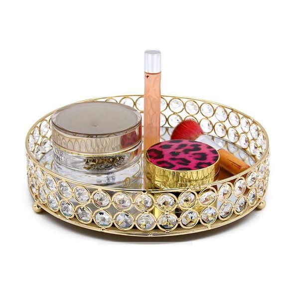 jewelry pouches, bags crystal glass mirror storage tray baskets home organizer for cosmetic dessert display decorative 25x25x5cm, Pink;blue
jewelry pouches, bags crystal glass mirror storage tray baskets home organizer for cosmetic dessert display decorative 25x25x5cm, Pink;blue