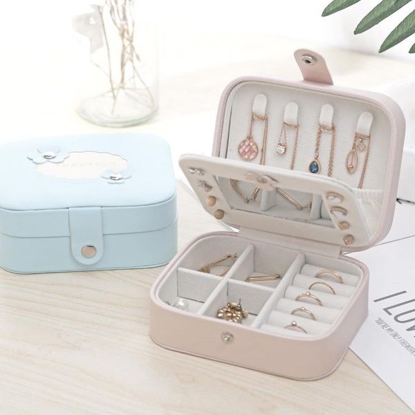 jewelry pouches, bags candy color fashion women luxury box mini style leather storage case for home travel girl gift 200806-26, Pink;blue
jewelry pouches, bags candy color fashion women luxury box mini style leather storage case for home travel girl gift 200806-26, Pink;blue
