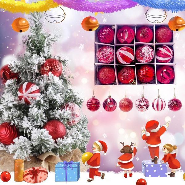 party decoration 12pcs/set 60mm ornament decor home decorations for christmas tree ball bauble hanging navidad1
party decoration 12pcs/set 60mm ornament decor home decorations for christmas tree ball bauble hanging navidad1