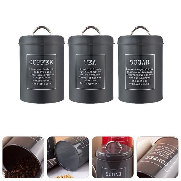 3pcs nordic style coffee beans canisters sugar storage jars with lid high-end can bottles &
3pcs nordic style coffee beans canisters sugar storage jars with lid high-end can bottles &