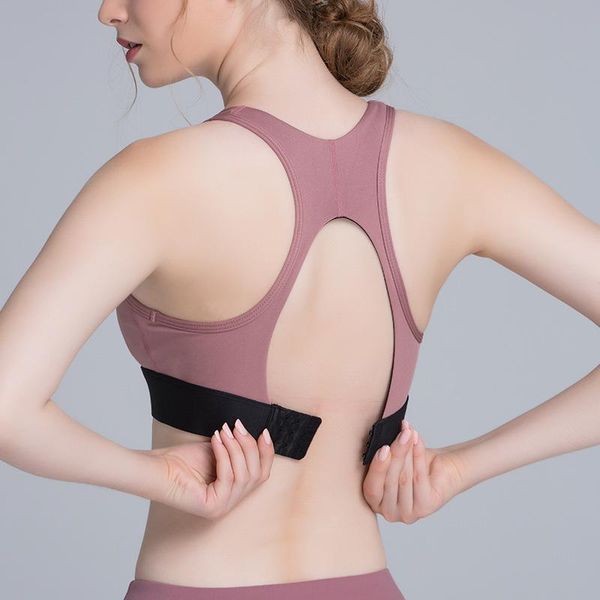 gym clothing adjustable sports bra women fitness crop with pad high impact push up tank open back breathable workout wear, White;black
gym clothing adjustable sports bra women fitness crop with pad high impact push up tank open back breathable workout wear, White;black