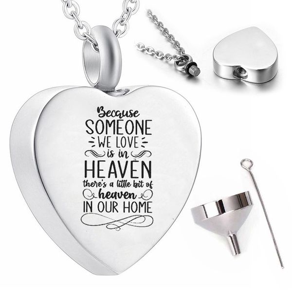 stainless steel ashes urn pendant cremation jewelry souvenir gift to commemorate mom and dad, Silver
stainless steel ashes urn pendant cremation jewelry souvenir gift to commemorate mom and dad, Silver